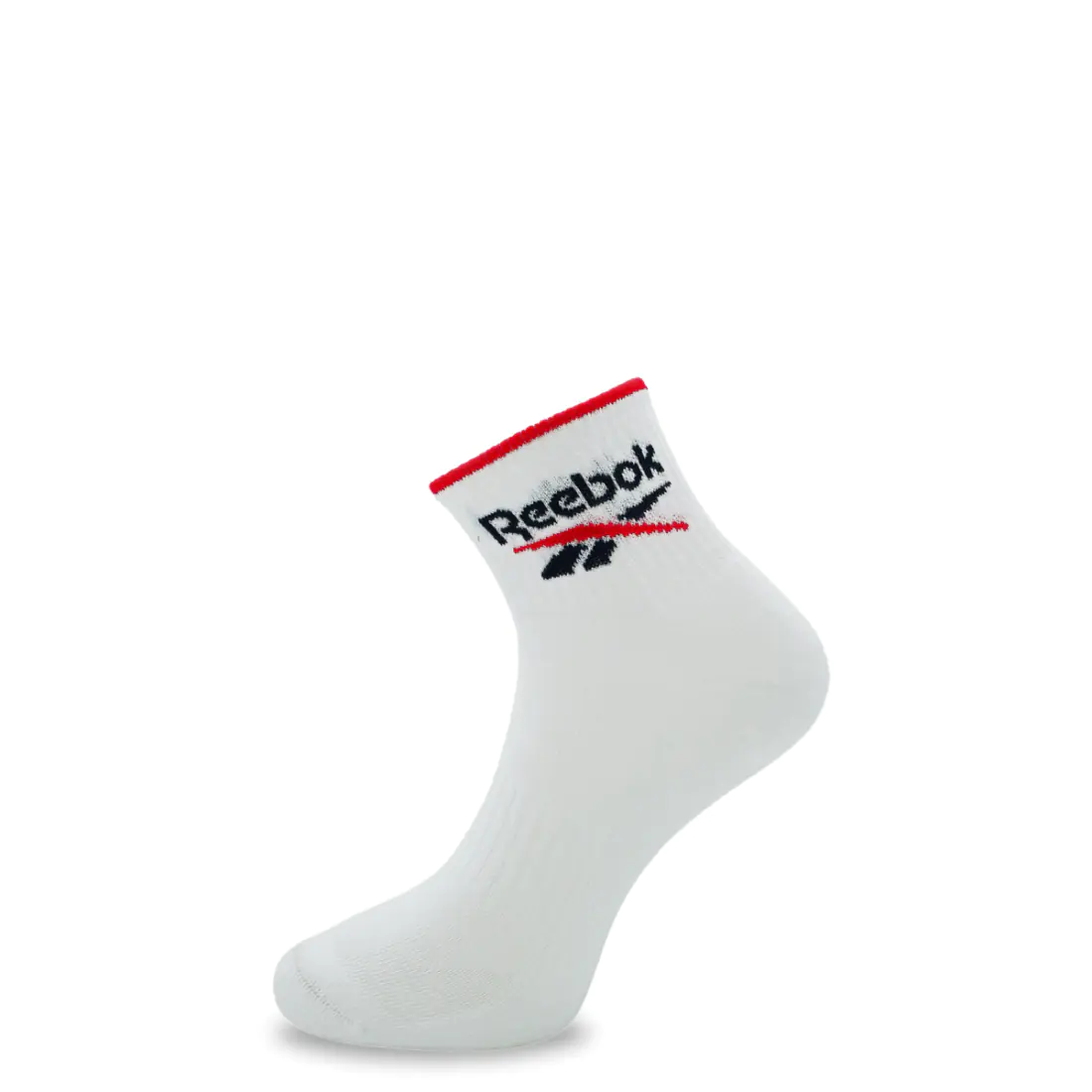 White quarter socks Reebok 3-pack