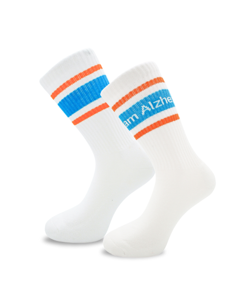 Witte Alzheimer Sock Sport