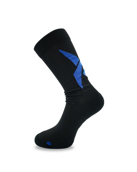 Zwart blauwe fitness sokken Reebok