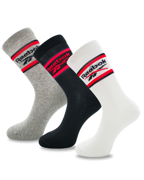 Mix crew sokken Reebok 3-pack