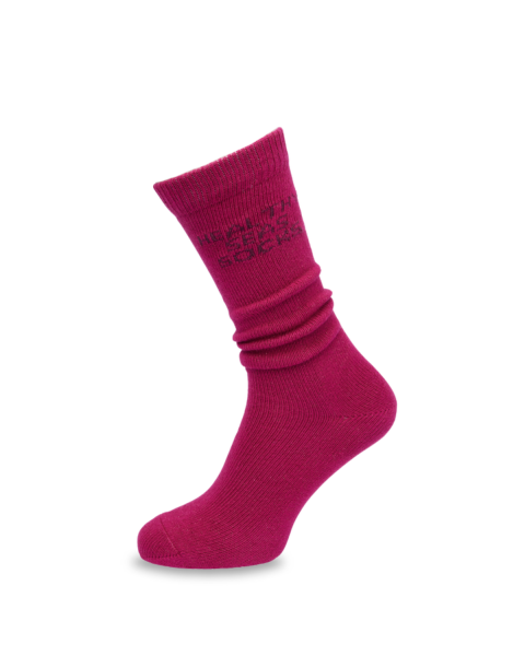 Roze lurex kniesok Tench