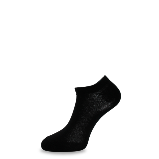 Black sneaker sock Fibre