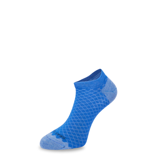 Blauwe sneakersok Blinky