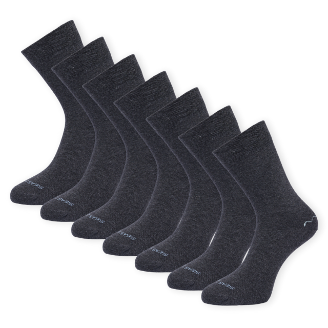 Grijze sok Porgy 7-pack