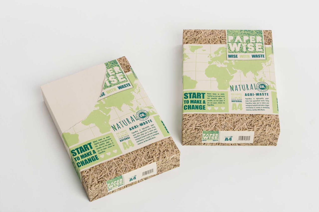 Gooi je verzendenvelop in de groenbak