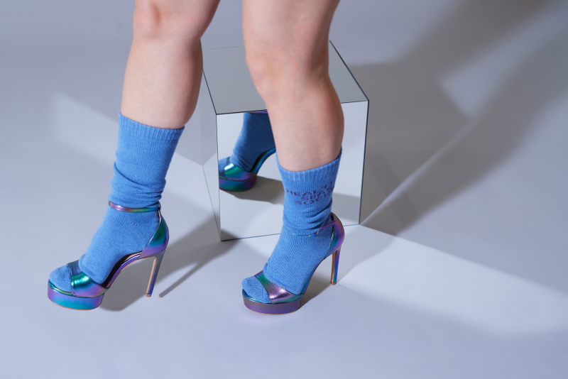 denier polyamide sokken voor dames met teen, sterren, zilver en goud vrouwelijke sokken tommy hilfiger dames sokken populaire categorieën glitter sneakersokken voeten artikelen glitter