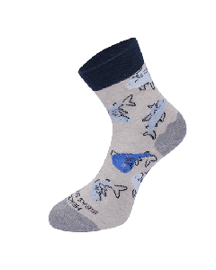 print heren sokken grijs herensokken katoen bamboe sportsokken maat dames filters materiaal blauw kleur beschikbaar print huissokken